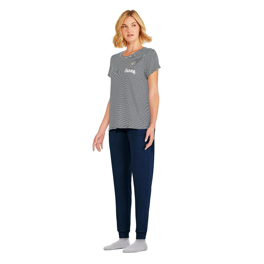 Pyjama 2 pièces en hacci George pour femmes