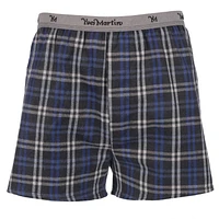 Yves Martin Men's Flannel Sleep Shorts