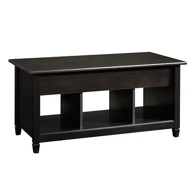 Sauder® Edge Water Collection Lift-top Storage Coffee Table, Estate Black, 414856