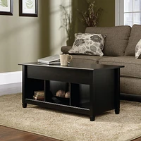 Sauder® Edge Water Collection Lift-top Storage Coffee Table, Estate Black, 414856