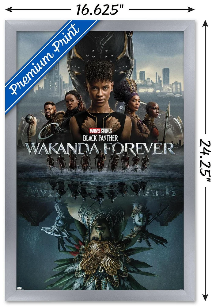 Marvel Black Panther: Wakanda Forever - One Sheet Wall Poster, 22.375" x 34"