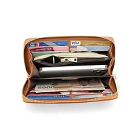 CHAMPS Express RFID Zip-Around Wallet