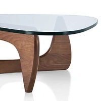 Nicer Furniture Noguchi Coffee Table in Walnut