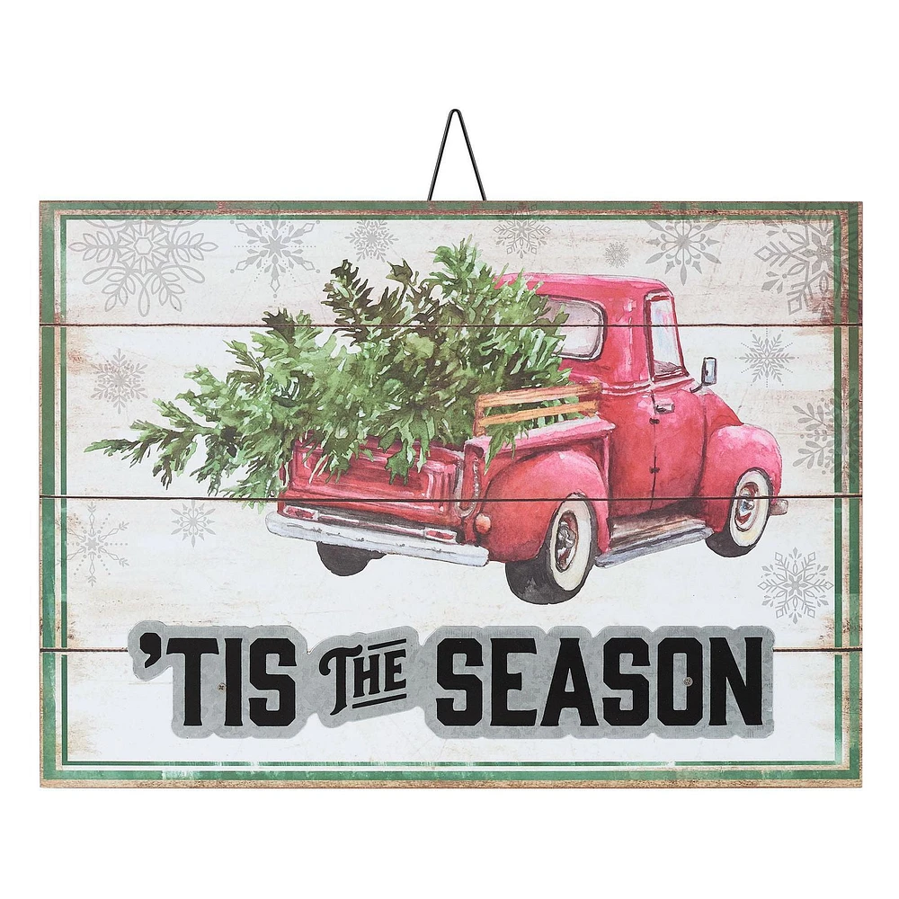 Holiday Time 26" 'Tis the Season Staked Sign