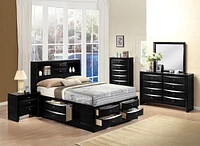 ACME Ireland Queen Bed with Storage in Black