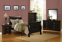 ACME Louis Philippe III Full Bed in Black