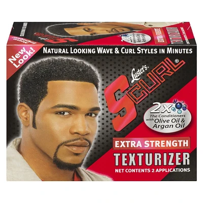 Luster's Scurl Extra Strength Texturizer, 1kit