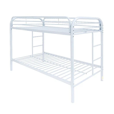 ACME Thomas Twin over Twin Bunk Bed in White