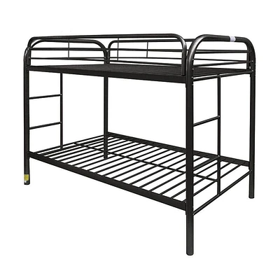 ACME Thomas Twin over Twin Bunk Bed in Black