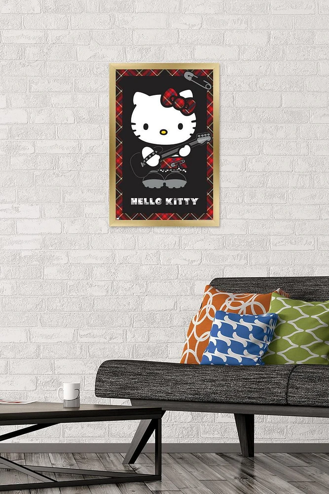 Hello Kitty - Punk Wall Poster, 22.375" x 34"