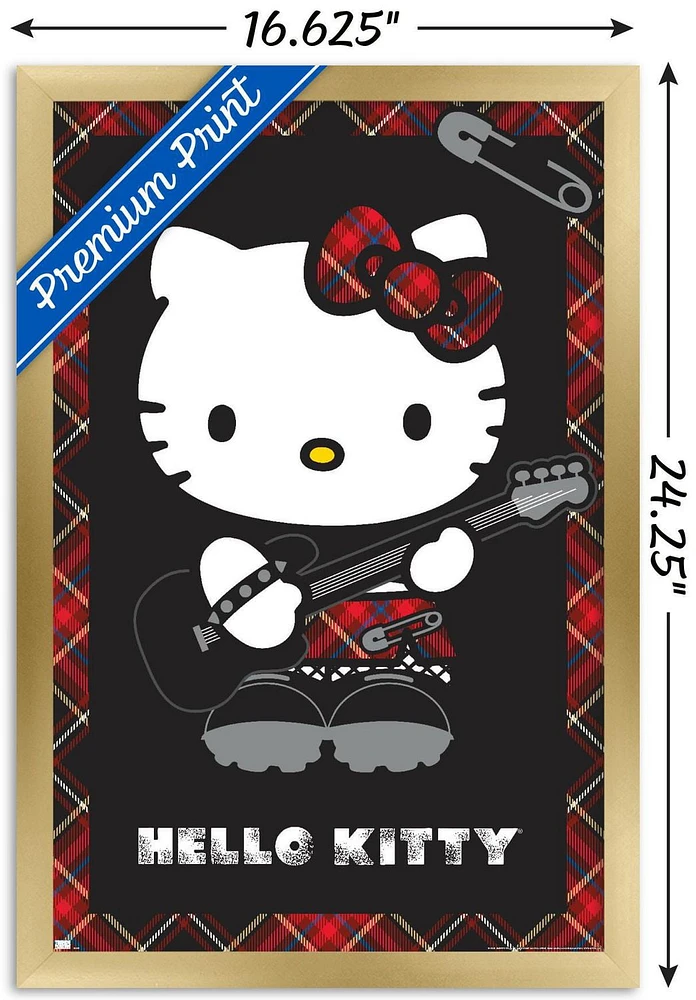 Hello Kitty - Punk Wall Poster, 22.375" x 34"