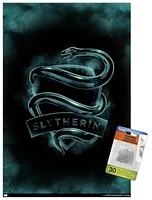 Harry Potter - Slytherin Crest Magic Wall Poster, 22.375" x 34"