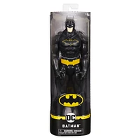 Batman 12-inch Action Figure (Black Suit), for Kids Aged 3 and up