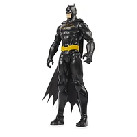 Batman 12-inch Action Figure (Black Suit), for Kids Aged 3 and up