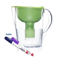 Brita Pacifica Water Filtration Pitcher with Paint Markers, 10 Cup