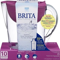 Brita Pacifica Water Filtration Pitcher Berry, 10 Cup