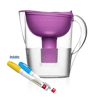 Brita Pacifica Water Filtration Pitcher Berry, 10 Cup