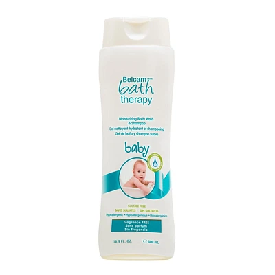 Belcam Bath Therapy Baby Moisturizing Body Wash & Shampoo