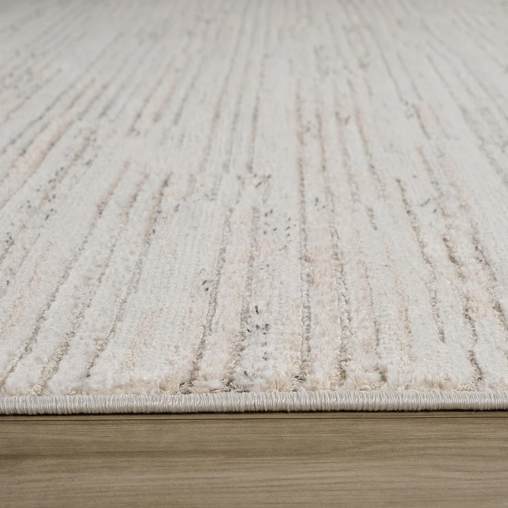 Rug Branch Astra Modern Indoor Area Rug, Beige Cream, Abstract - Living Room, Bedroom, Dining Room, and Kitchen