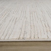 Rug Branch Astra Modern Indoor Area Rug, Beige Cream, Abstract - Living Room, Bedroom, Dining Room, and Kitchen