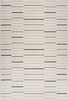 Rug Branch Nimbus Modern Indoor Area Rug, Cream Grey, Geometric - Living Room, Bedroom, Dining Room, and Kitchen