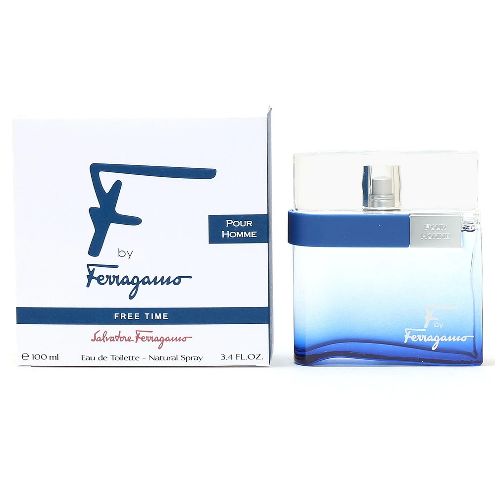 FERRAGAMO F FREE TIME MEN EDT SPRAY 100mL