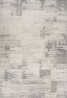 Rug Branch Nimbus Abstract Indoor Area Rug, Cream Grey, Modern - Living Room, Bedroom, Dining Room, and Kitchen