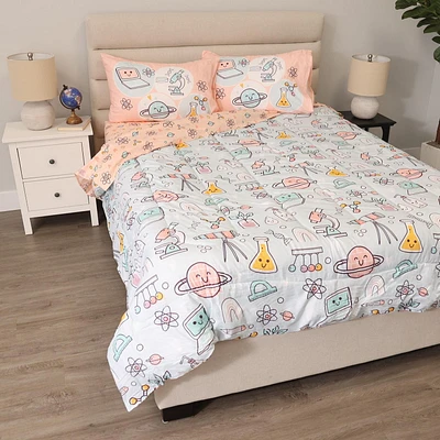 5-Piece Full/Double Bedding Set, Science Explore