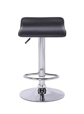 Heavenly Collection Black Adjustable Stool