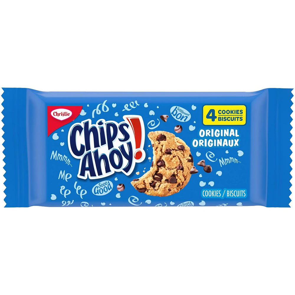 Chips Ahoy! Original 4Pk Cookies 57G, 57 g