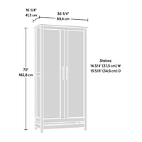 Sauder Granite Trace Storage Cabinet, Rustic Cedar, 424991