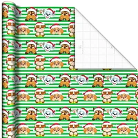 Hallmark Paw Patrol Christmas Wrapping Paper with Cutlines on Reverse (3 Rolls: 60 sq. ft.)