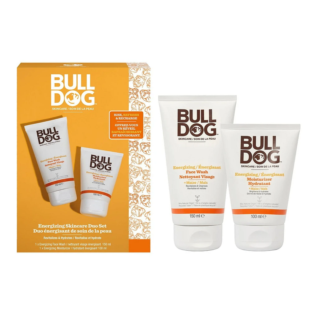 Bulldog Energizing Skincare Duo Holiday Gift Box