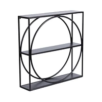 hometrends Pirzada Square Metal Wall Shelf