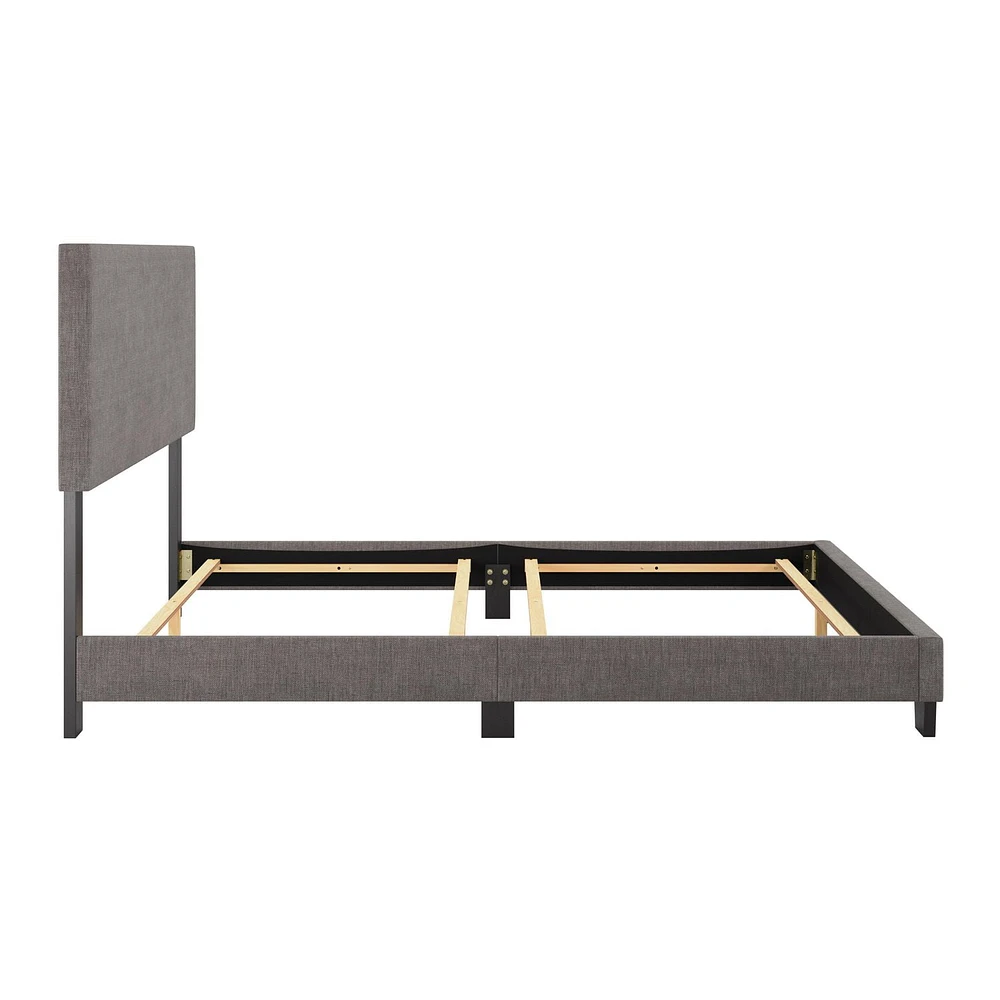 Celeste Modern Upholstered Queen Bed Frame with Headboard