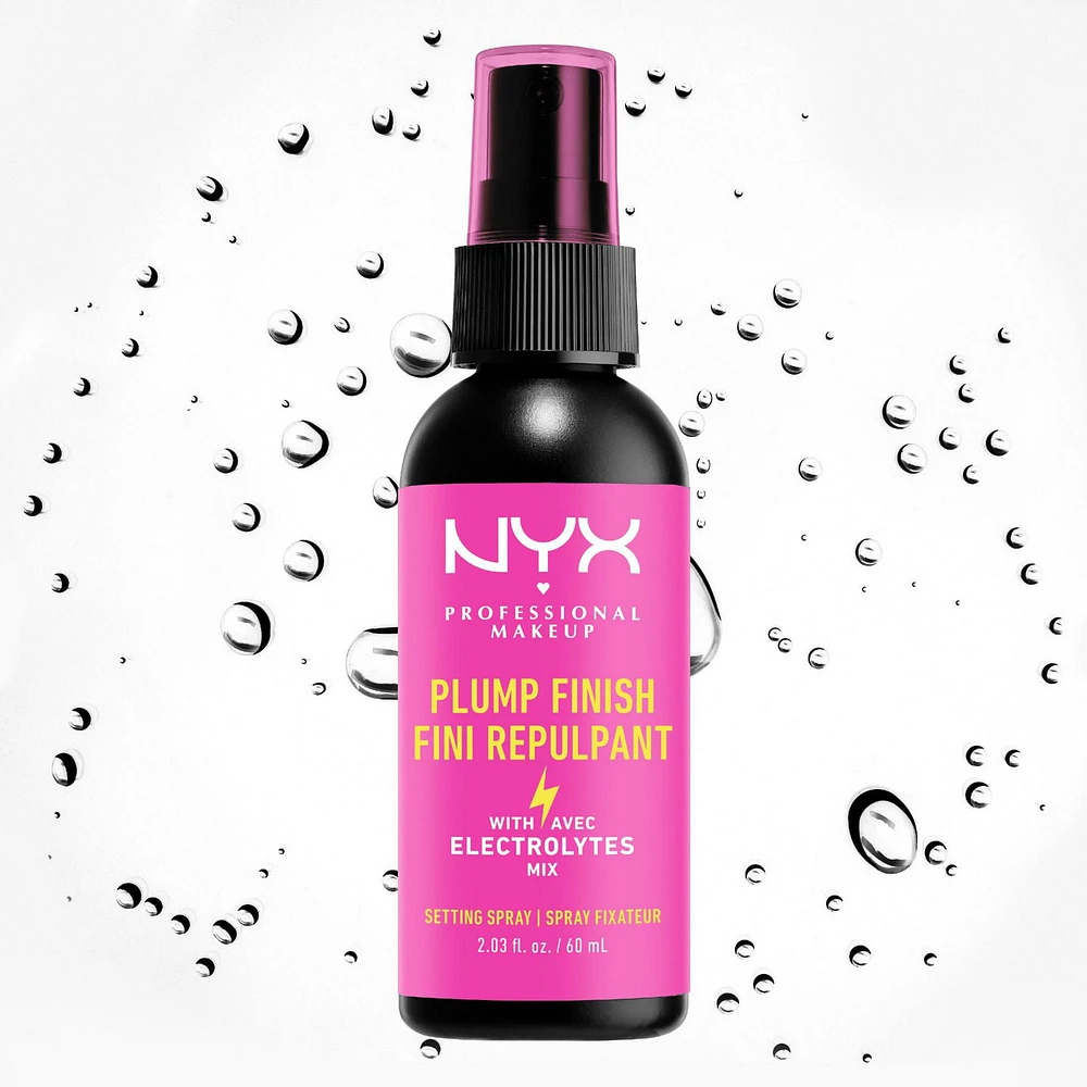 NYX Professional Makeup, Plump right back, Vaporisateur, Hydratation, Formule vegan - 04, 60mL Premier sérum avec base repulpant