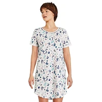 George Women's Rolled Sleeve Nightshirt