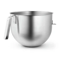 KitchenAid 7 Quart NSF Certified Polished Stainless Steel Bowl with J Hook Handle