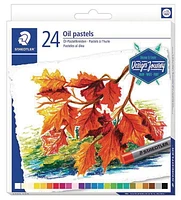 STAEDTLER Oil Pastels 24ct, 24 High-quality oil pastels