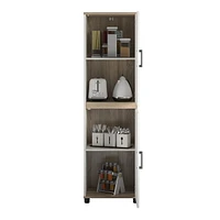 Systembuild Evolution Evolution Whitmore 2 Door Kitchen Pantry Cabinet, White