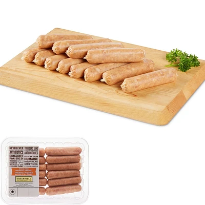 Saucisse déjeuner de porc à l'érable Greenfield élevé sans antibiotiques