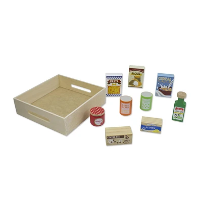 Spark Wooden Food Set