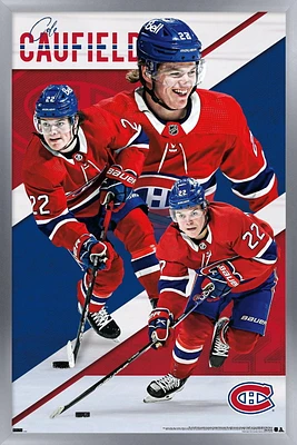 NHL Montreal Canadiens - Cole Caufield 22 Wall Poster, 22.375" x 34"