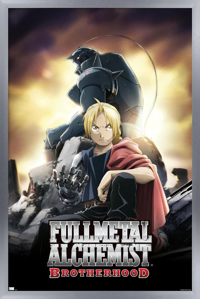 Fullmetal Alchemist: Brotherhood - Key Art 1 Wall Poster, 22.375" x 34"