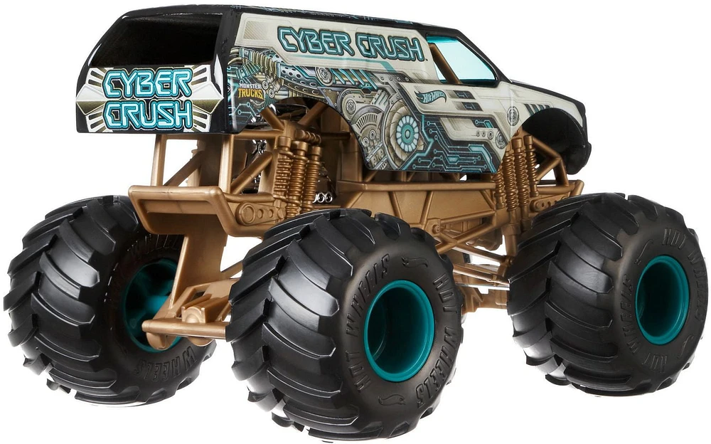 Hot Wheels Monster Trucks Cyber Crush Vehicle