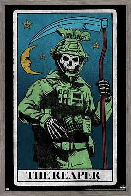 Call of Duty: Modern Warfare 2 - Ghost Tarot Card Wall Poster, 22.375" x 34"