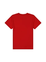 Reebok Boys Sketchy Stack Short Sleeve Graphic Tee