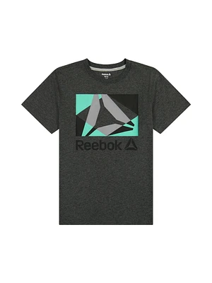 Reebok Boys Tilted Short Sleeve Graphic Tee