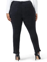 Sofia Jeans by Vergara - Jean Rosa taille plus haute Shark Bite Hem pour femmes
