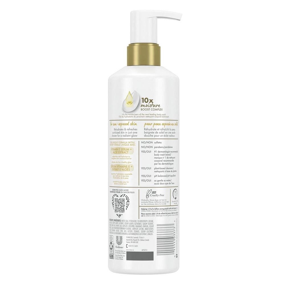Nettoyant corporel Dove Sun Rehydrate